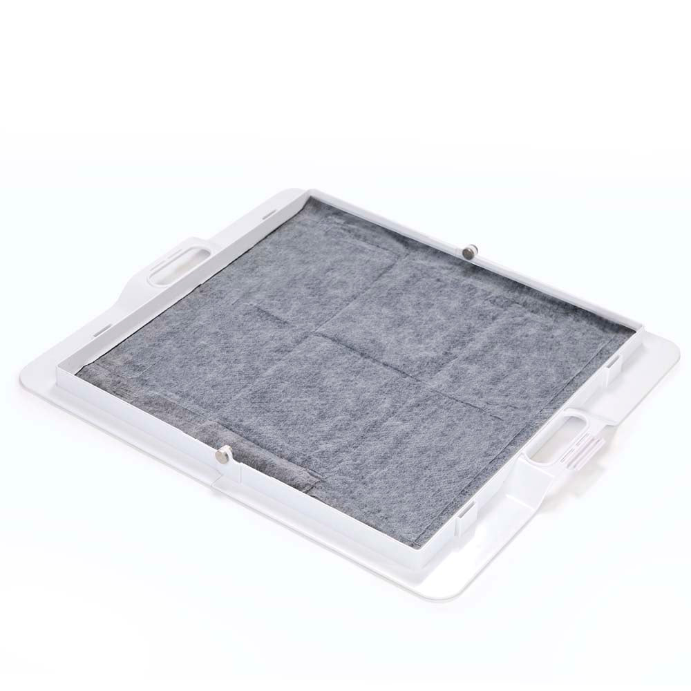 Dog potty training charcoal pee pads with odor-filtering technology, designed for effective indoor urination control by KindTail.