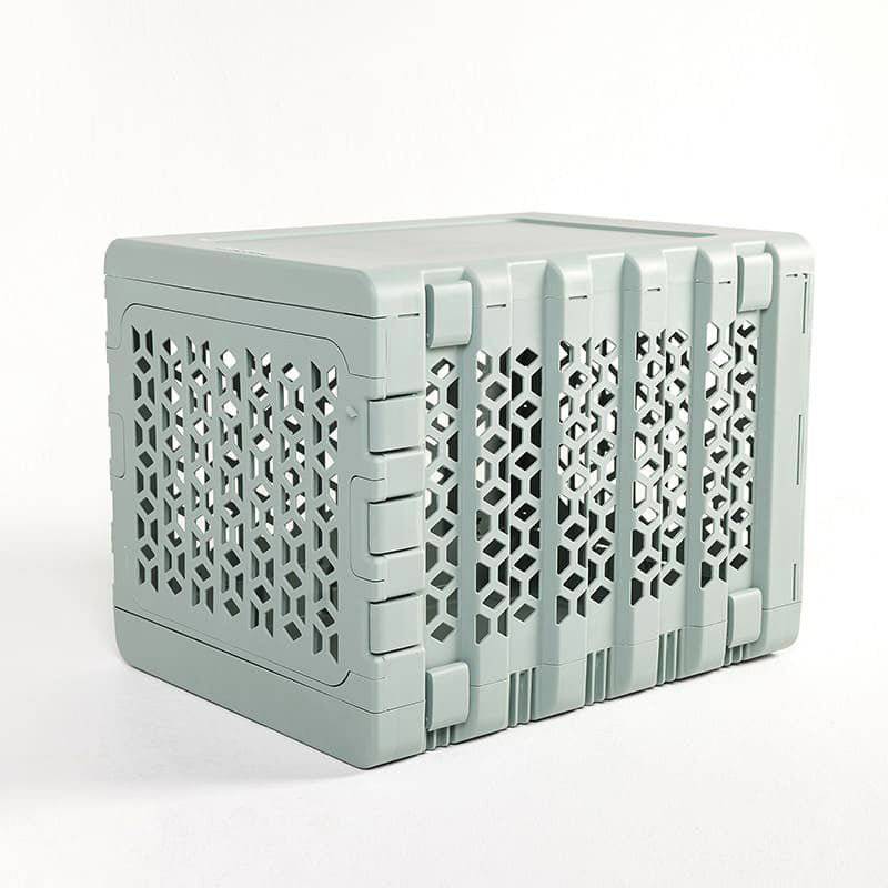 KindTail PAWD Puppy Bundle dog crate, collapsible plastic pet crate with modern design and ventilation for small dogs and puppies.