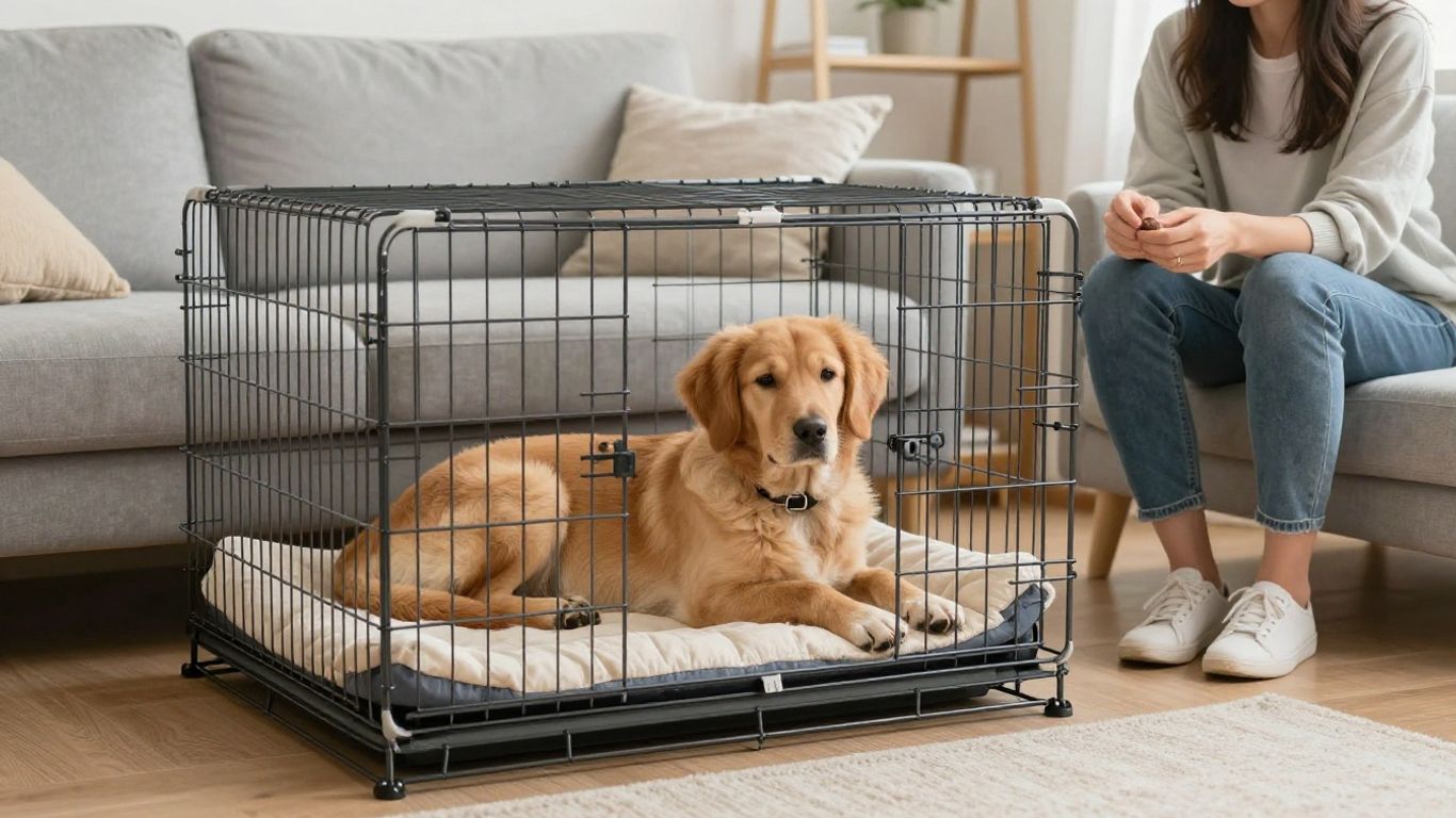 Dog crate with divider: how to choose, set up, and use one