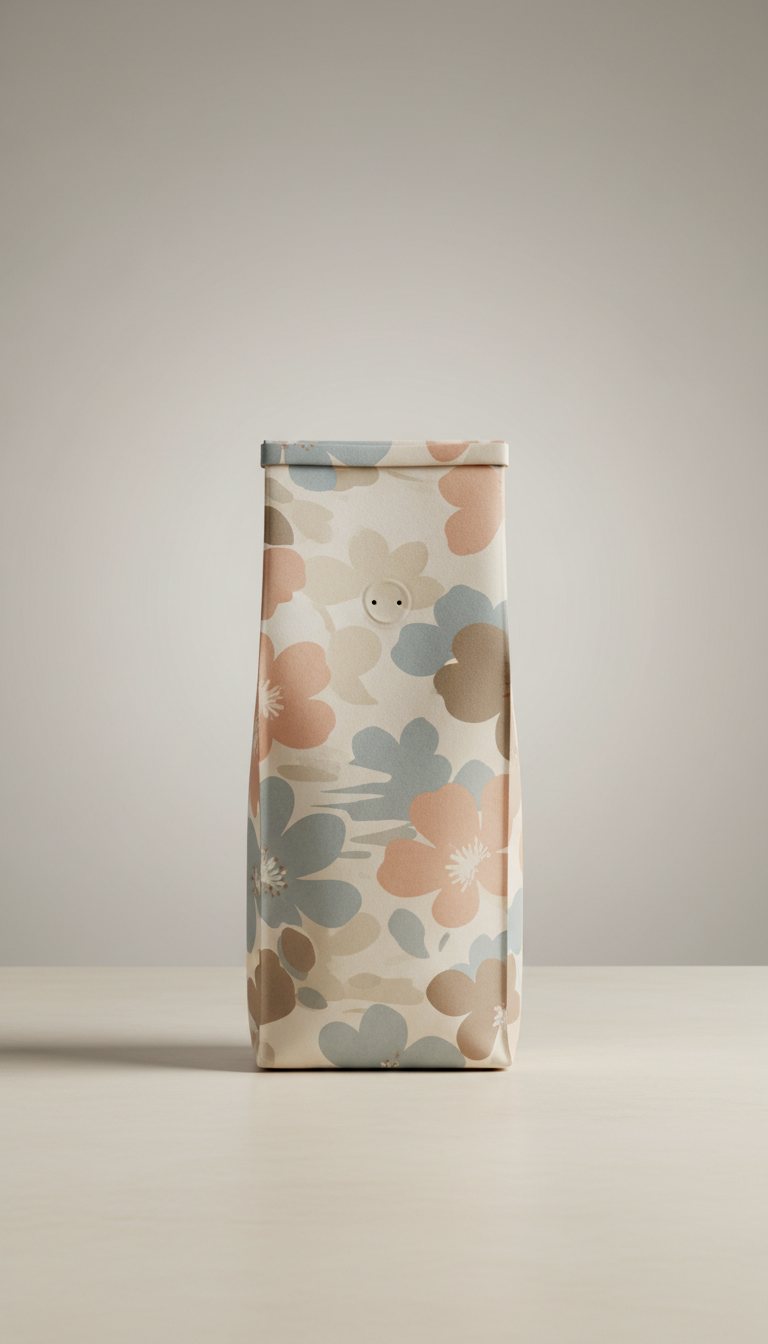 Limited-edition seasonal blend coffee bag
