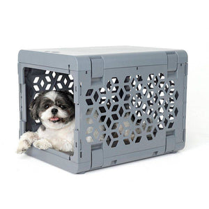 KINDTAIL’S PAWD® | Modern Collapsible Plastic Dog & Pet Crate - KindTail